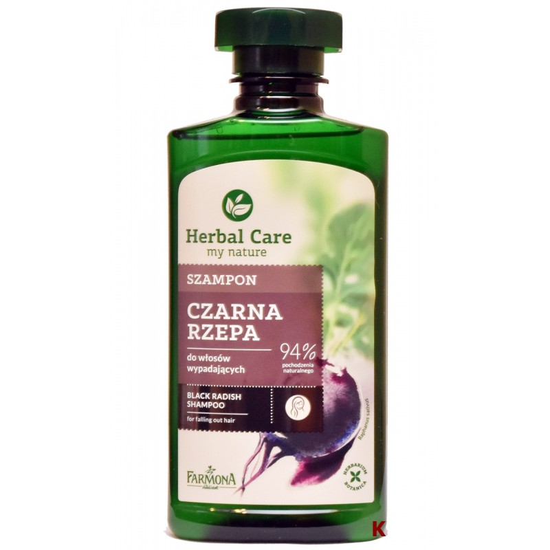 herbal care czarna rzepa szampon