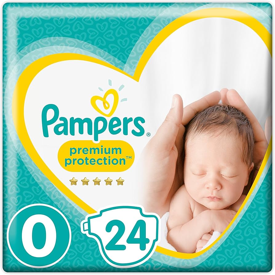 pampers premium care rozmiar 1 2-5kg 22sztuki nowe