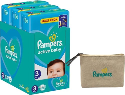 pampers new baby pieluchy jednorazowe rozmiar 3 midi 6-10 kg