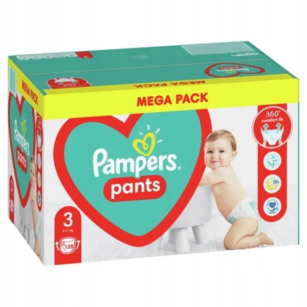 pieluchy pampers pants 3