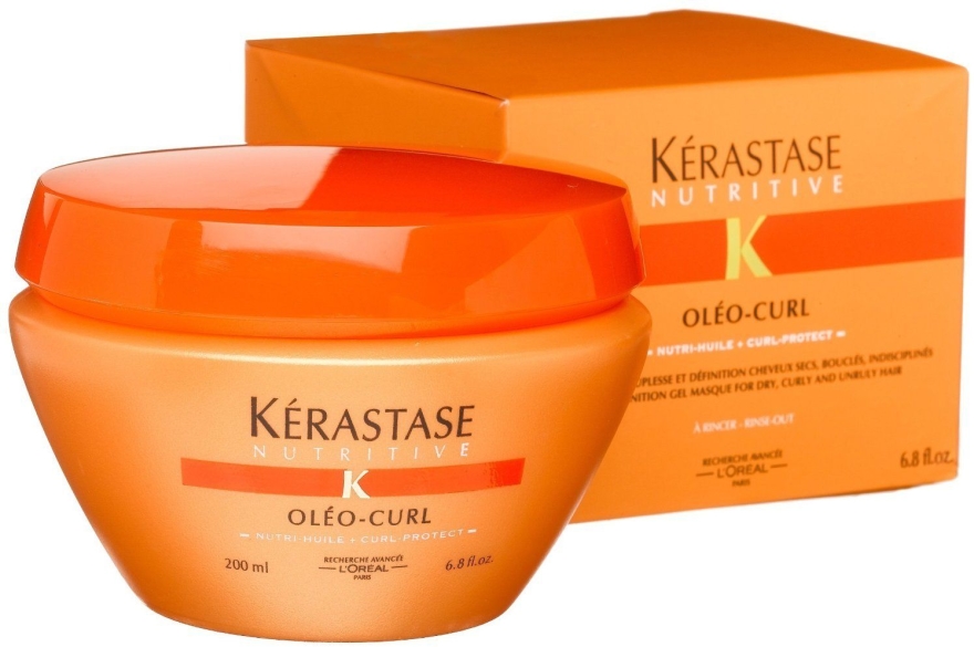 szampon kerastase oleo curl i maska do włosów kręconych