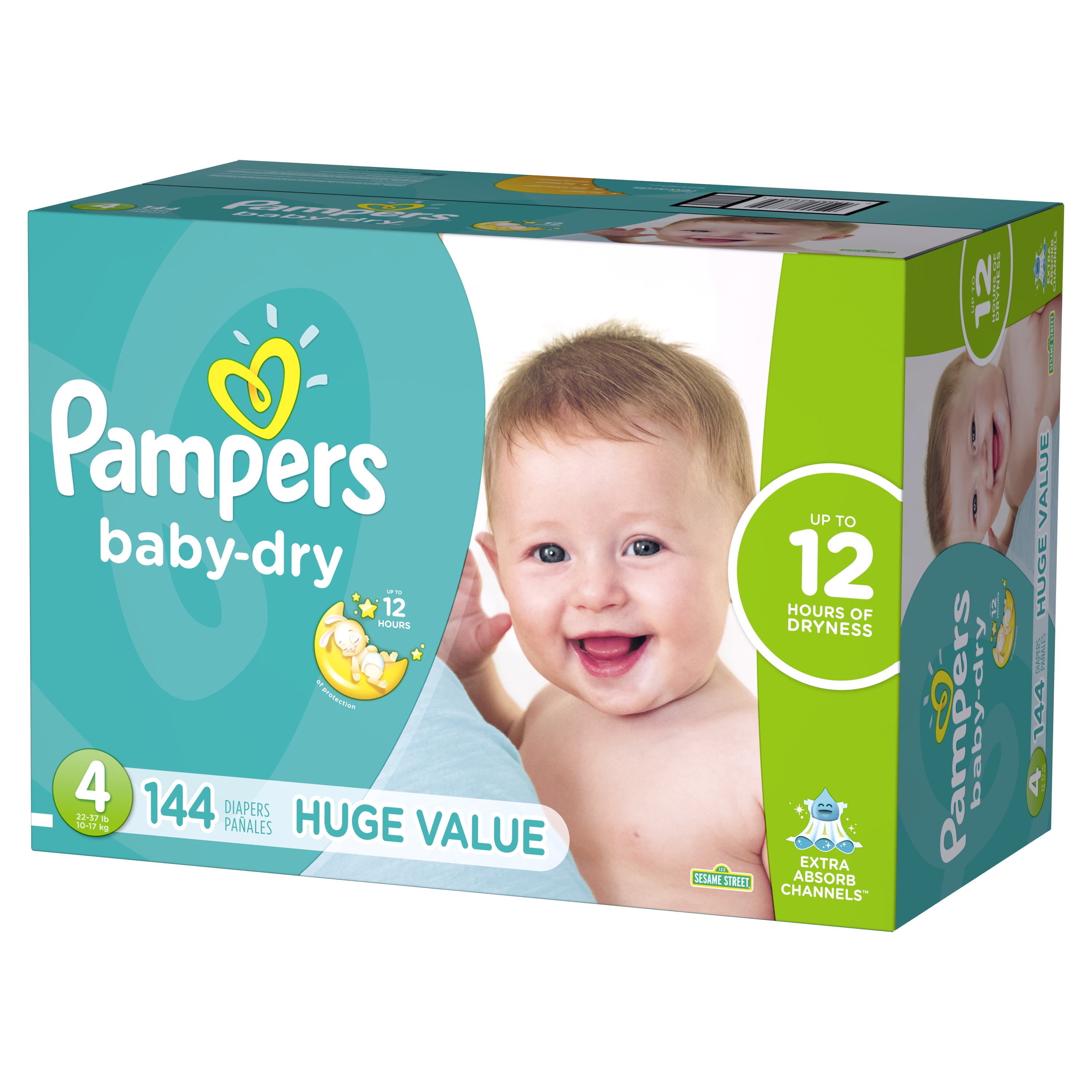 pampers mega pack 4-8 144