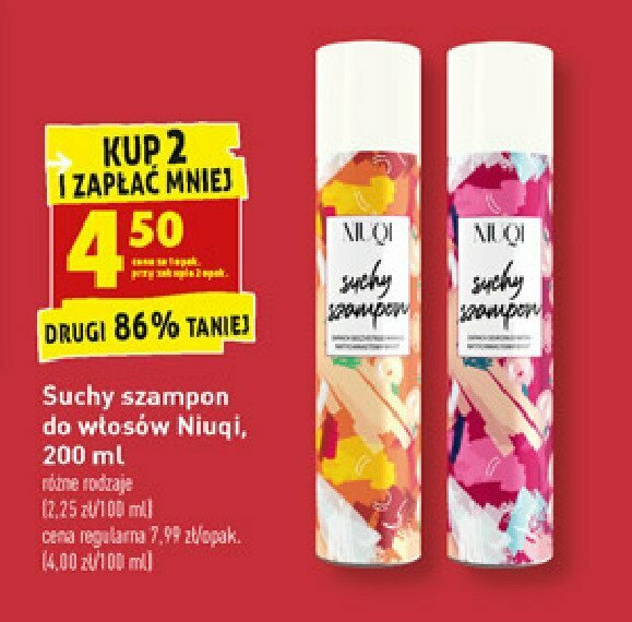 suchy szampon biedronka flamingi