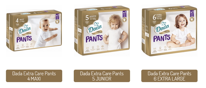 dada a pampers care