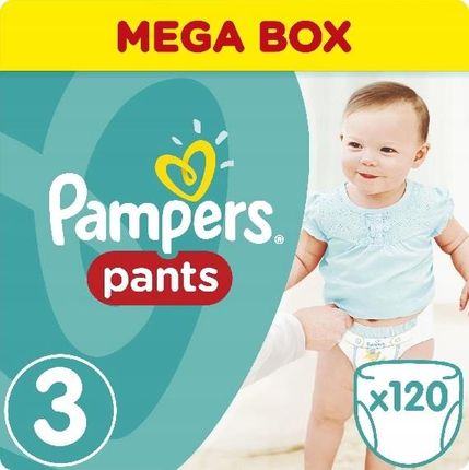 pampers pants 3 midi 120 szt