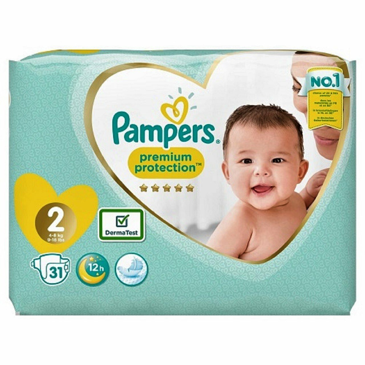 pampers premium protection 2 cena 31 szt