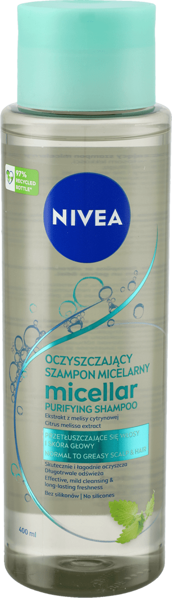 micelarny szampon nivea