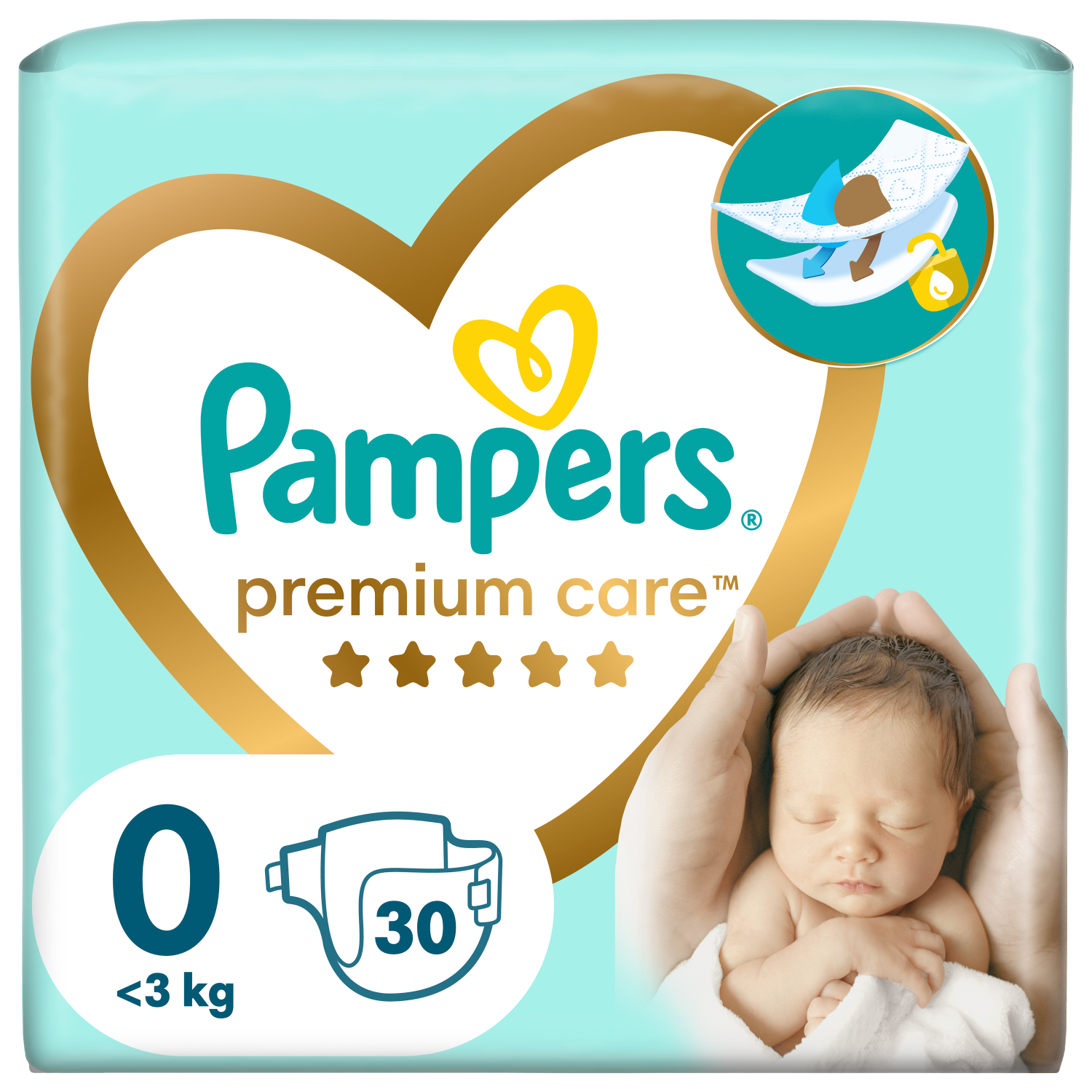 pampers premium care opis