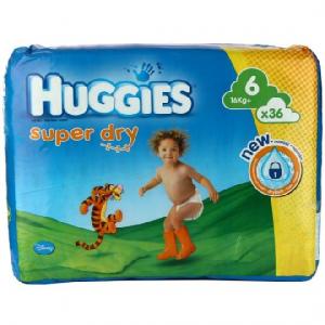 pieluszki huggies super dry