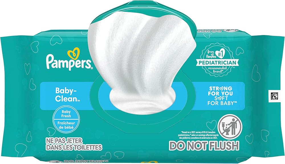 pampers fresh clean baby scent