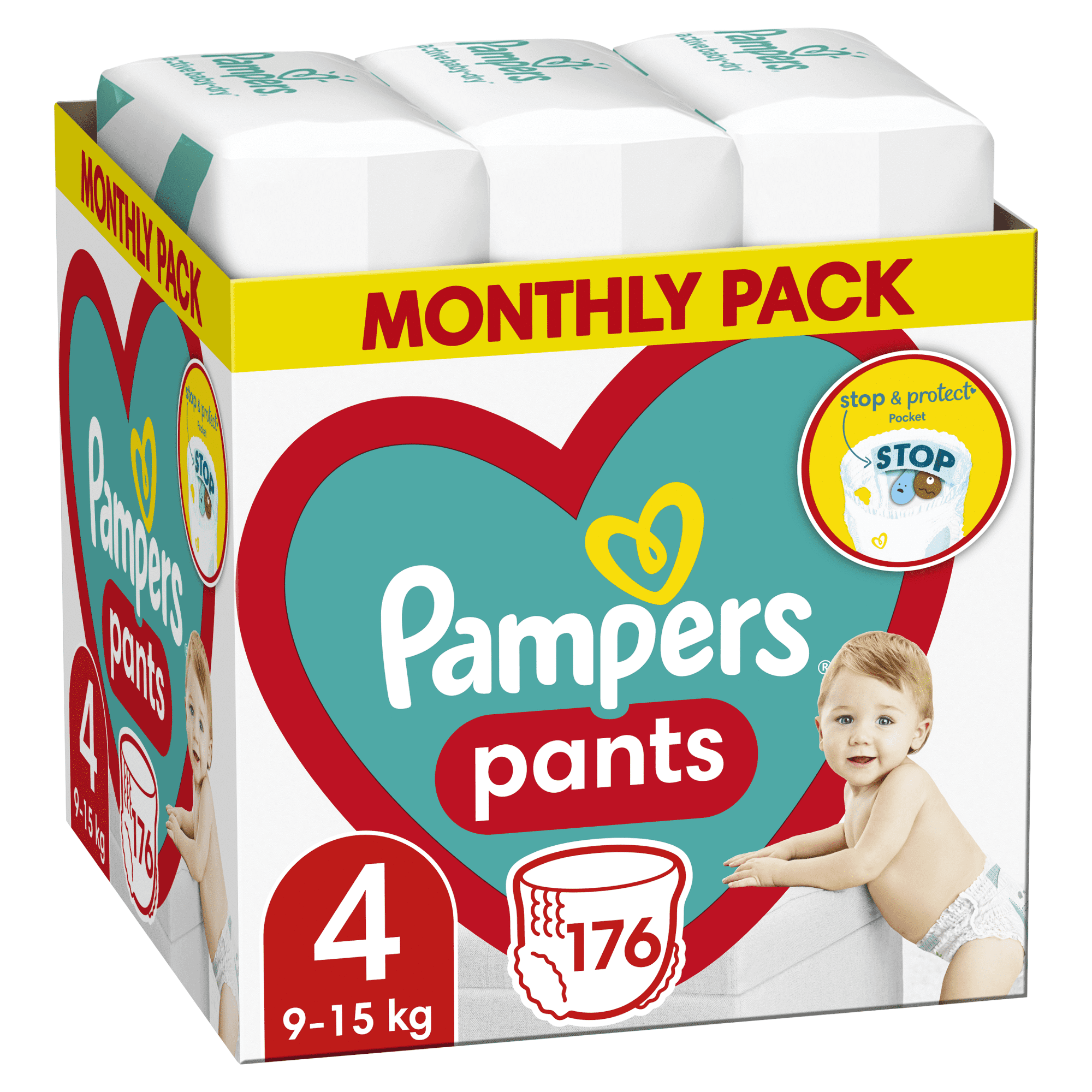 pampers pants 4 176 ks