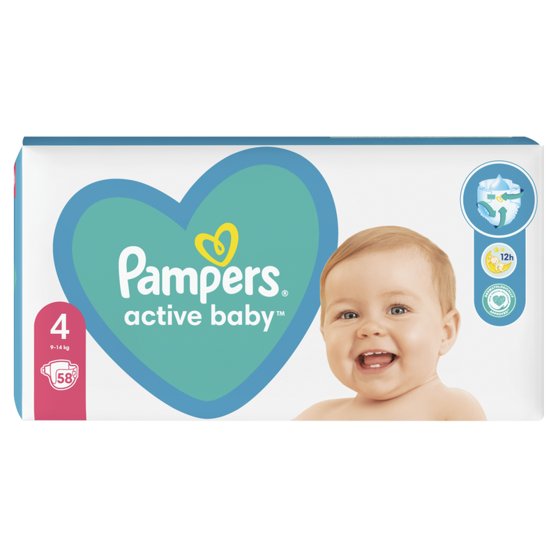 pampers 4 jak długo