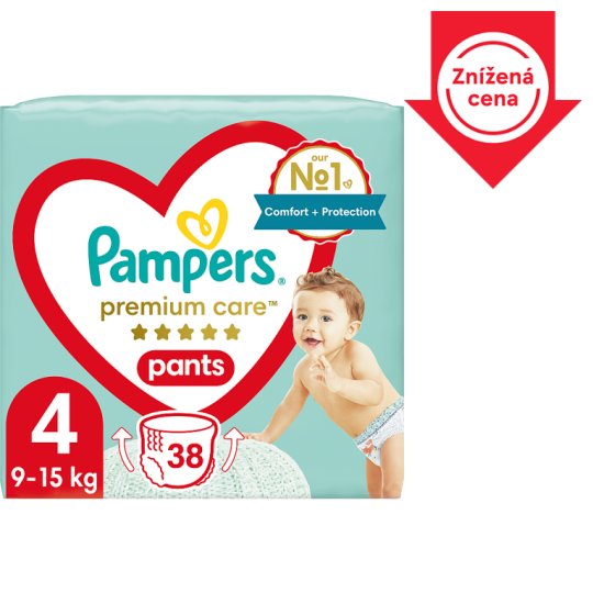 tesco pieluchy pampers premium care 4