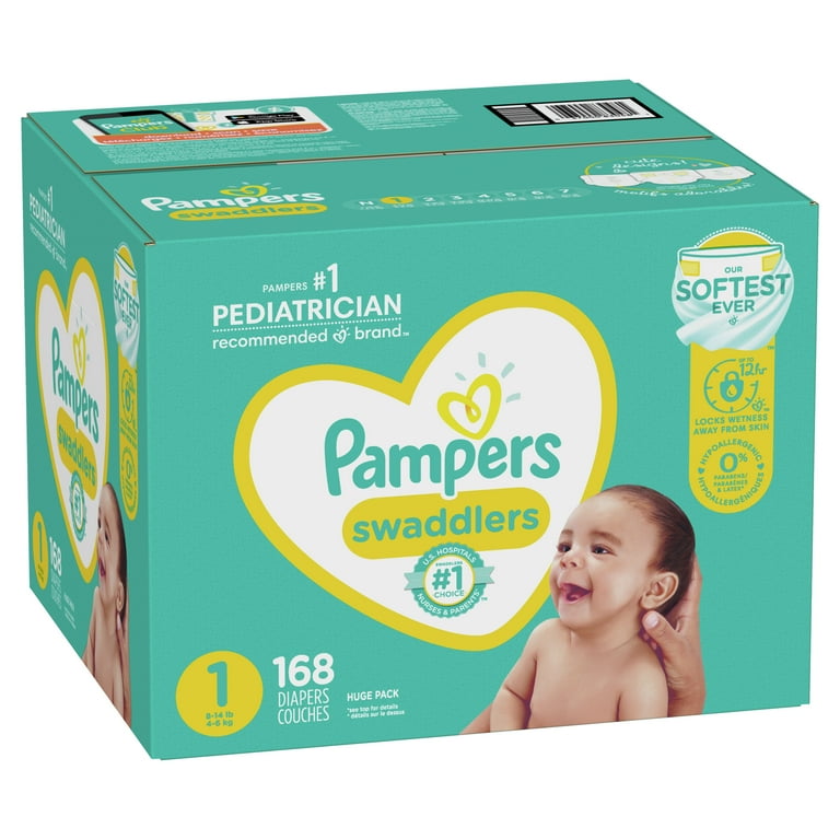 pampers 1 newborn 1 mini smyk 168 szt