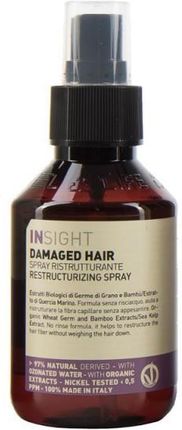 insight damaged hair odżywka odbudowująca do włosów 100ml