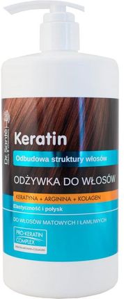 keratin odżywka do włosów dr sante opinie