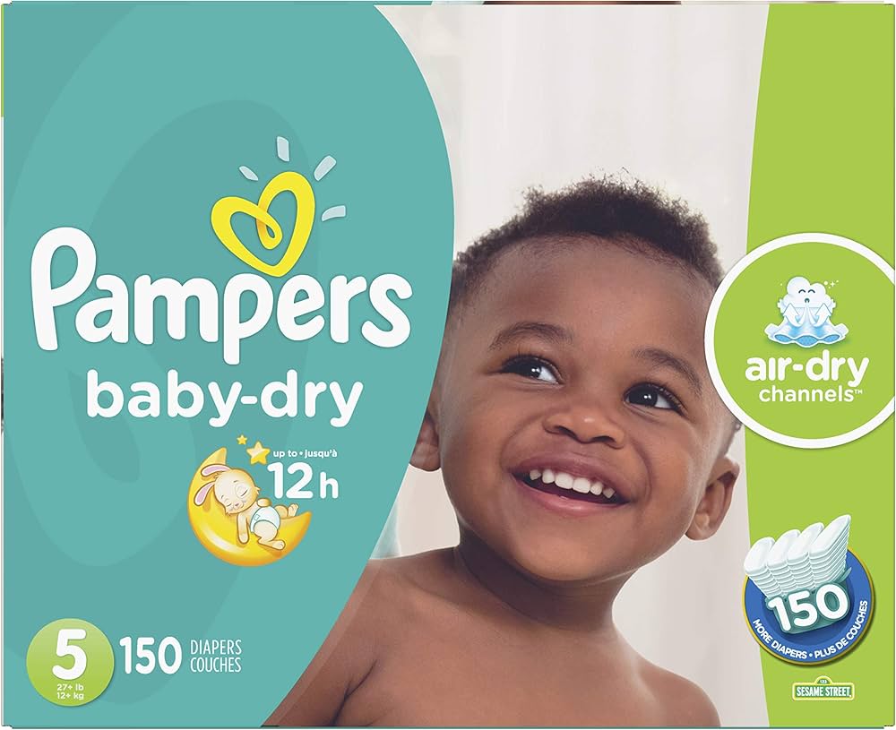 pampers baby active 5 150