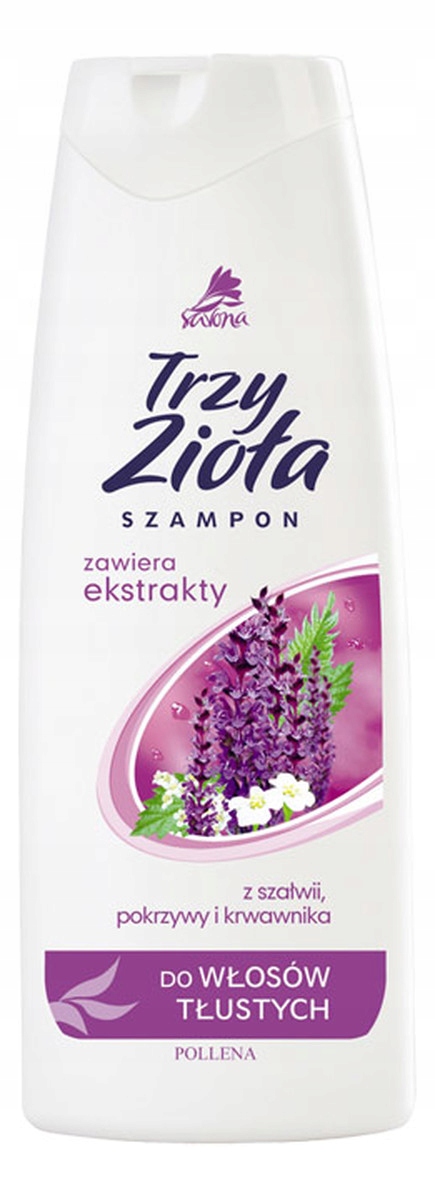 trzy zioła szampon do włosów tłustych