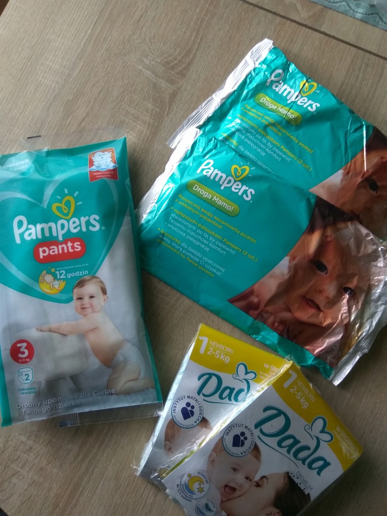 pampers pròbki