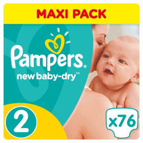 pampers new baby-dry pieluchy 2