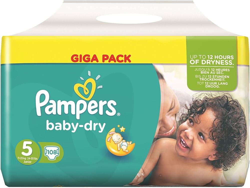 giga pack pampers 5