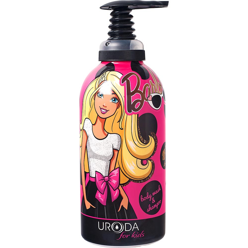 żel i szampon body wash barbie