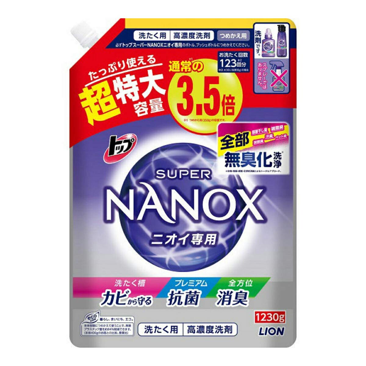 TOP SUPER NANOX For Odors