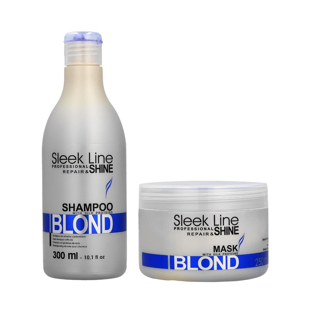 szampon sleek line shine blond