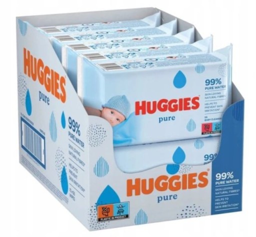 chusteczki wodne huggies