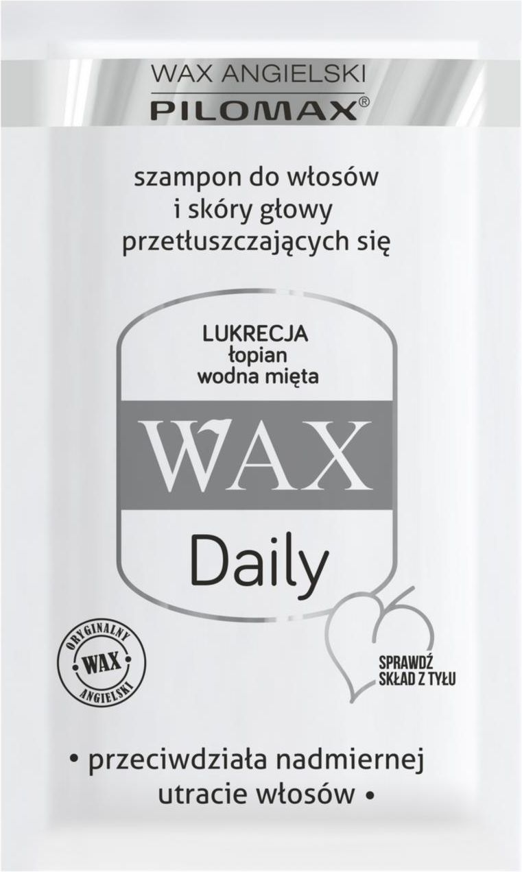 szampon do włosów przetłuszczających wax pilomax