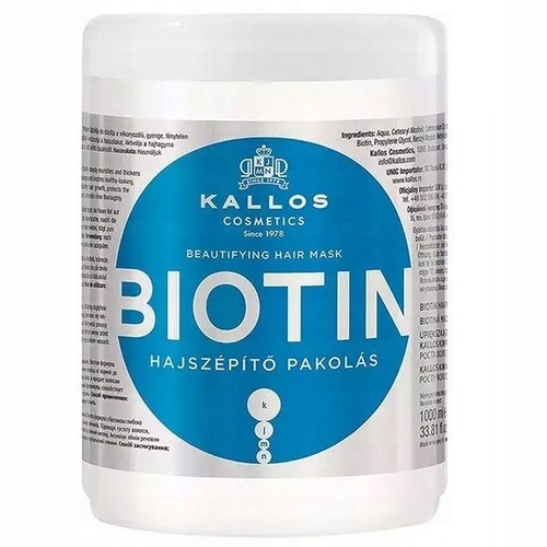 kallos biotin szampon maska allegro