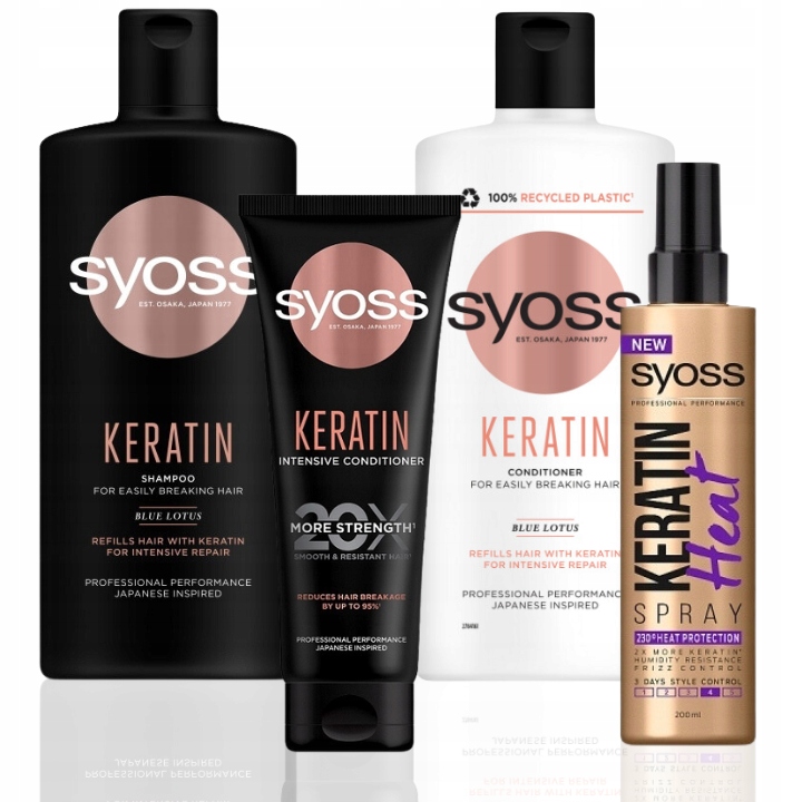 syoss keratin hair perfection szampon do włosów