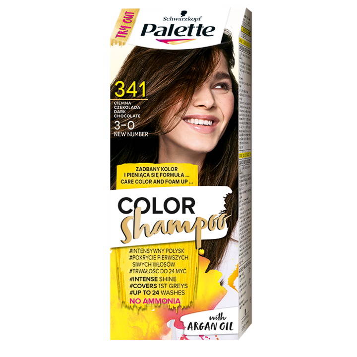jak szybko zmyć szampon koloryzujący palette