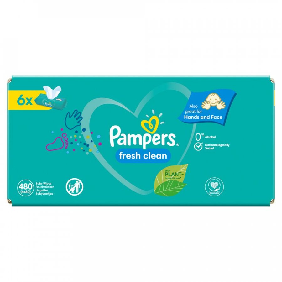 chusteczki pampers 6 pak cena