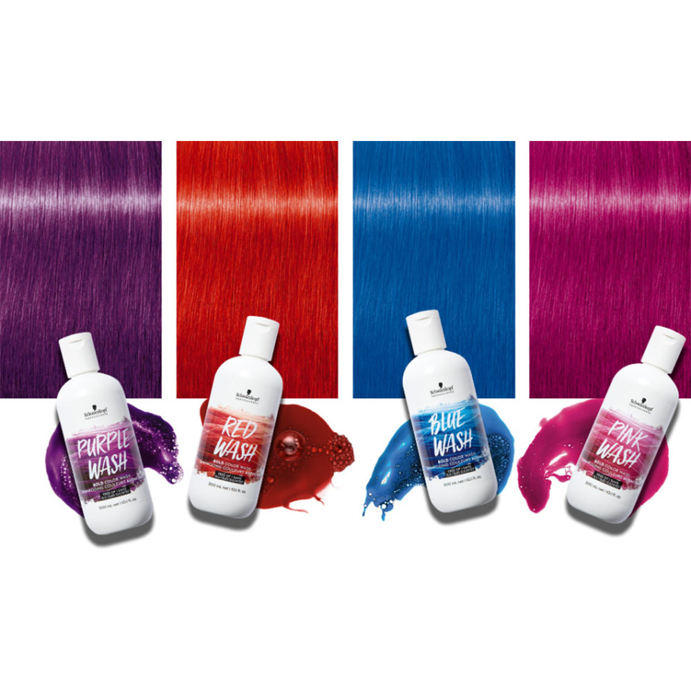 schwarzkopf bold color wash szampon koloryzujący różowy