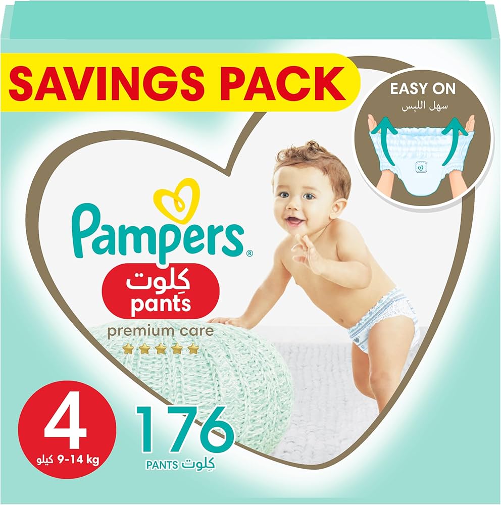 pampers pants premium care 4