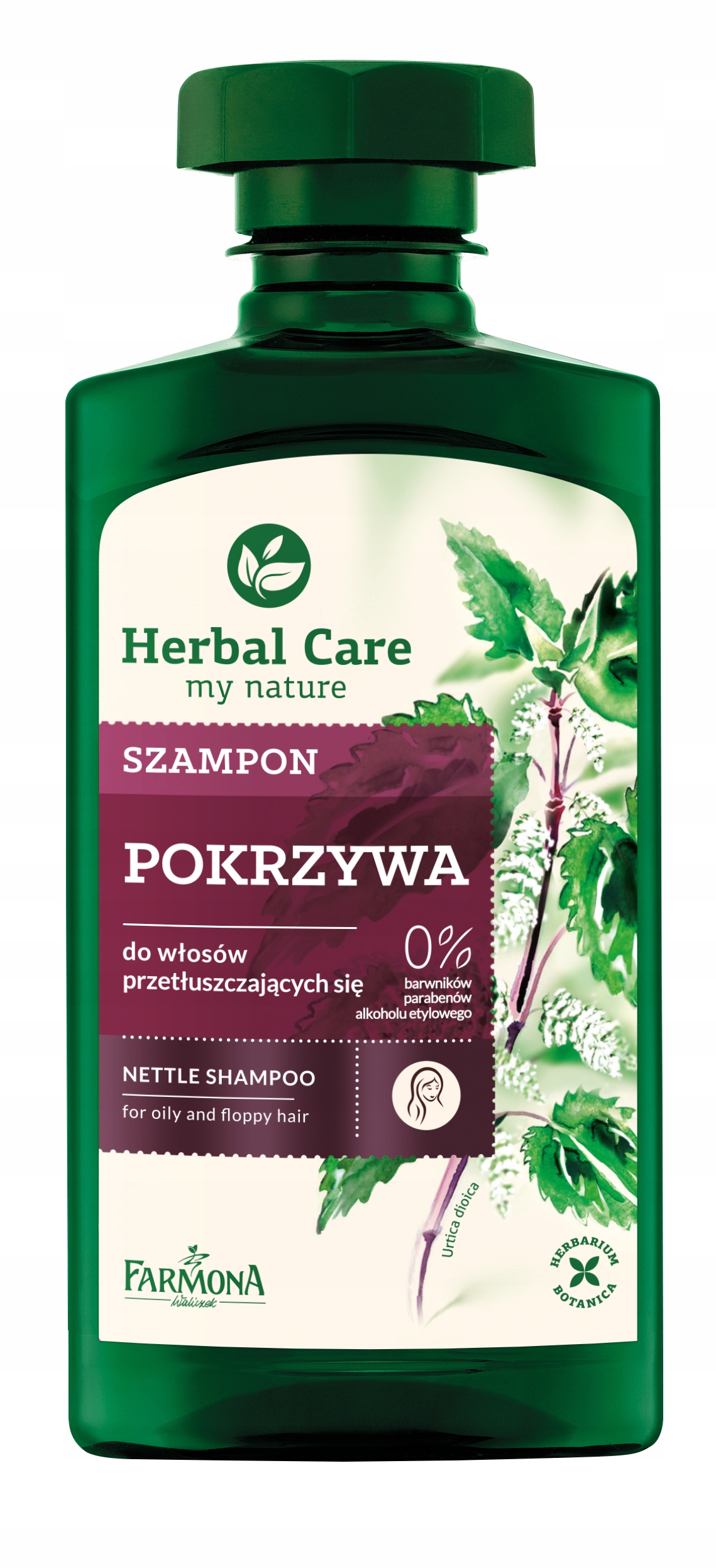 ziołowy szampon herbal care z pokrzywą opinie