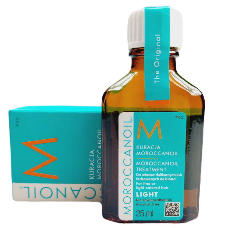 moroccanoil olejek do włosów blond