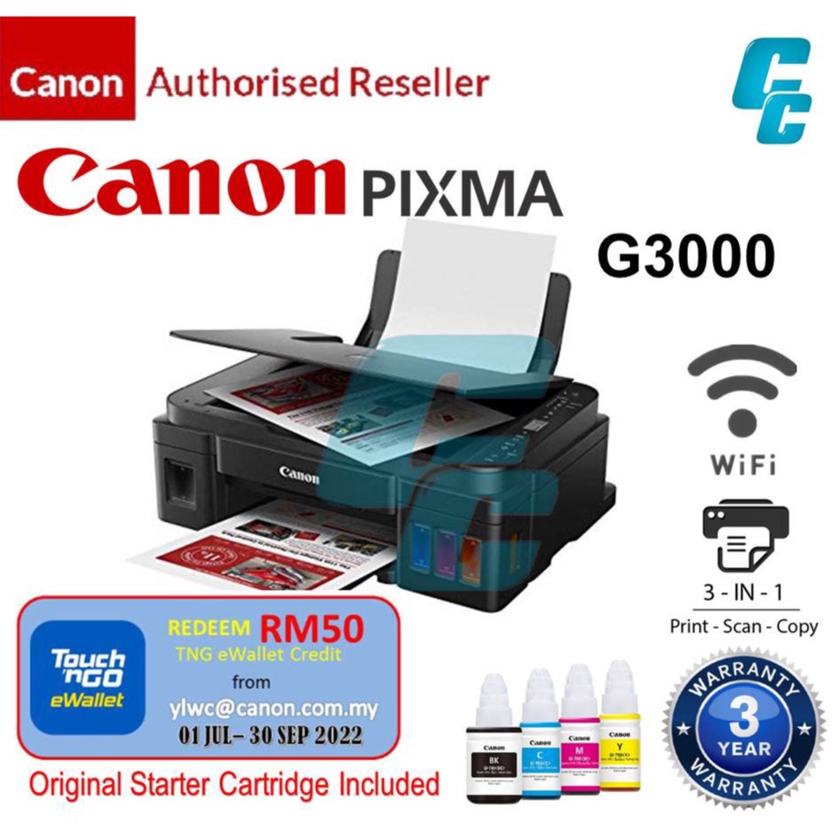 canon pixma g3000 pampers