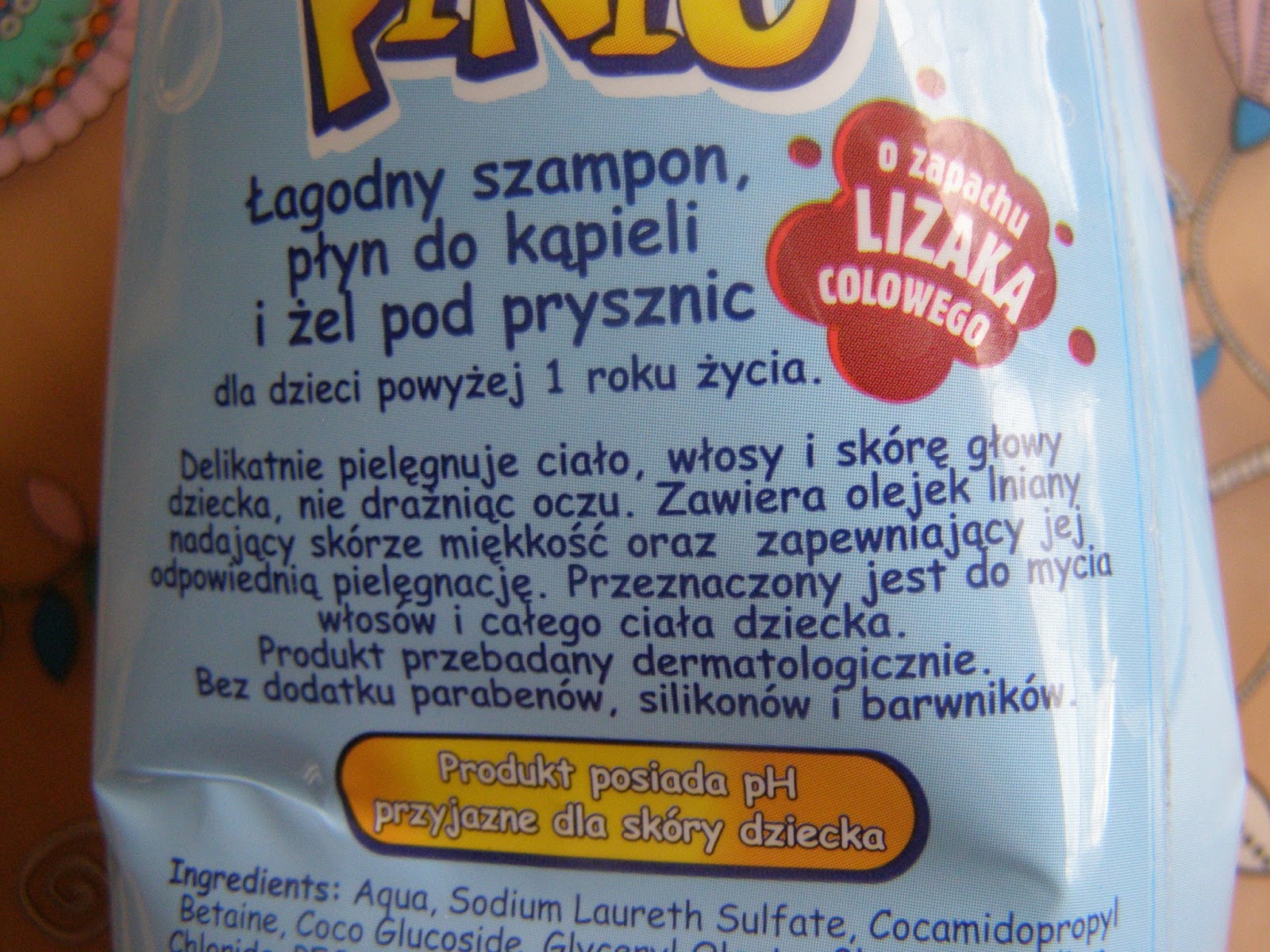 pinio 3w1 szampon skład