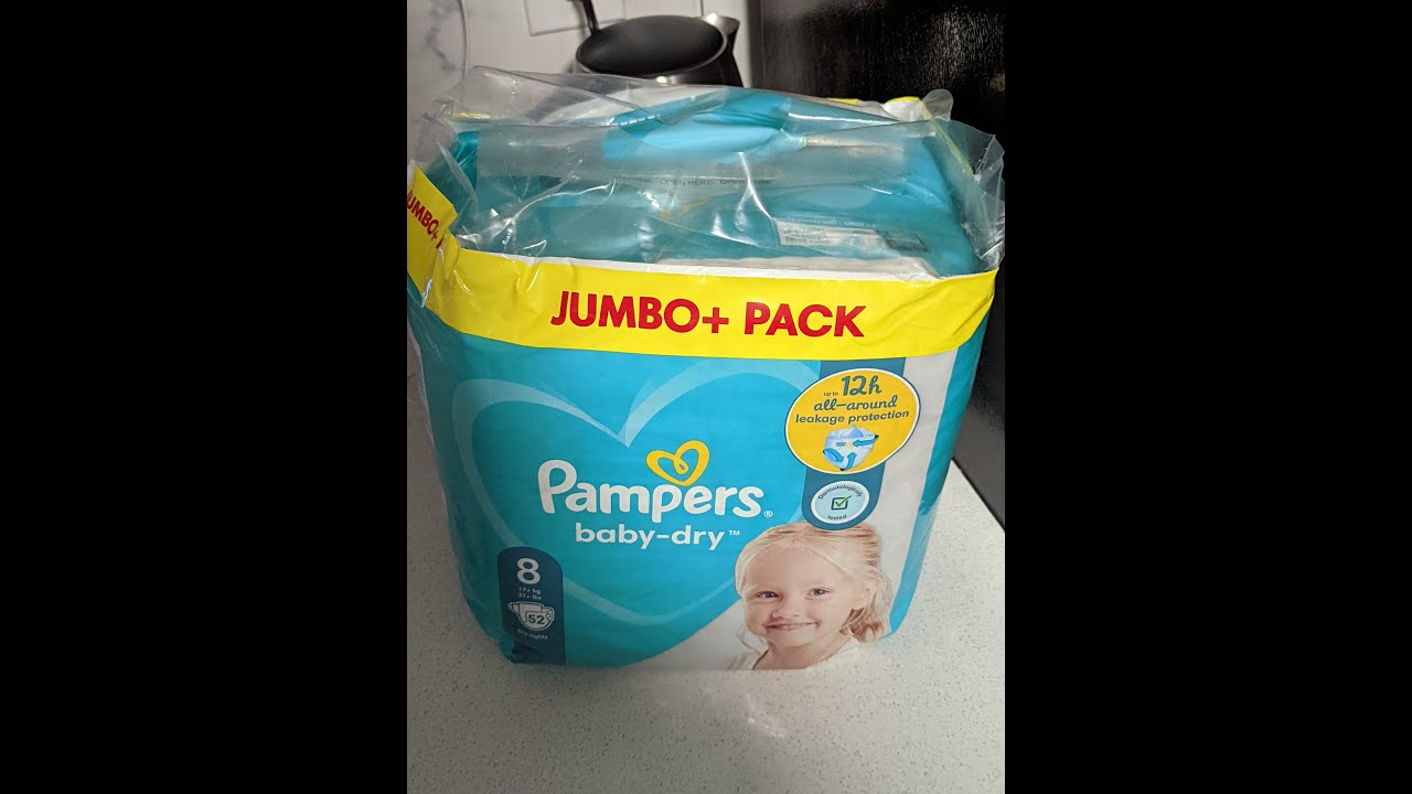 pampers 8 size