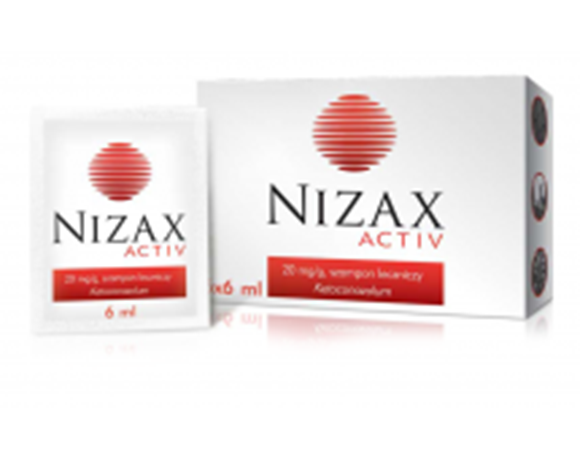 nizax activ 20 mg g szampon leczniczy 100 ml