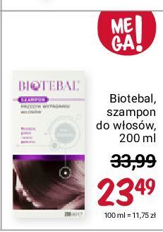 szampon i odżywka biotebal rossmann