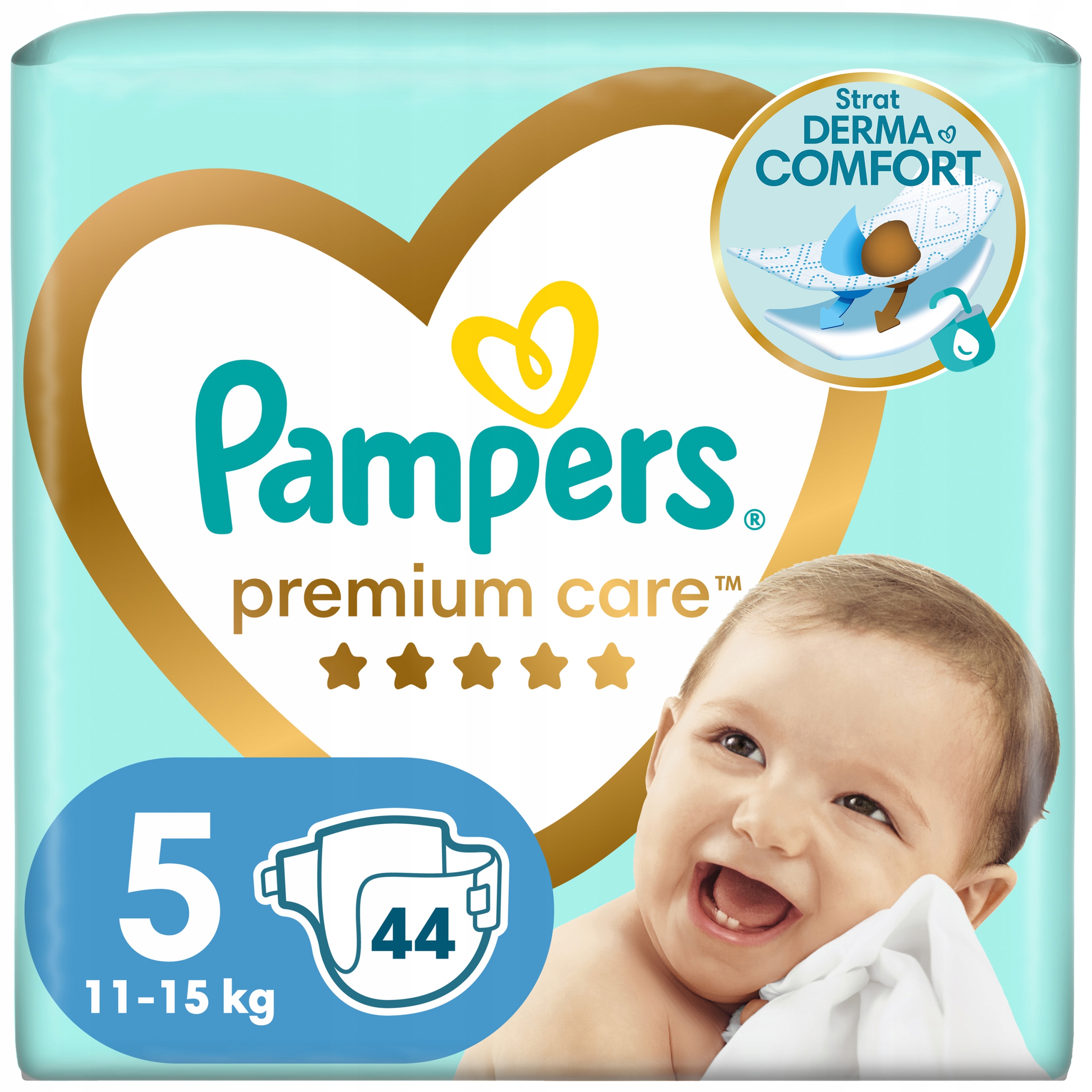 pampers premium care 5 44 szt