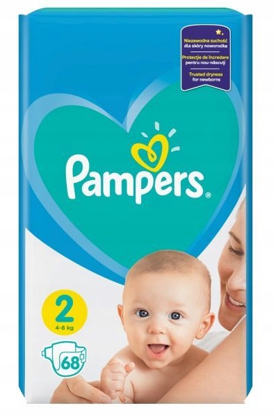 pampers new baby-dry pieluchy 2 mini