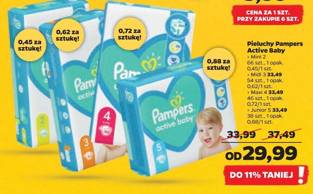 pampers 5 promocje w sklepach