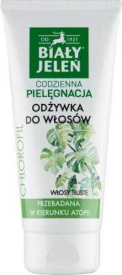 biały jeleń odżywka hipoalergiczna do włosów tłustych