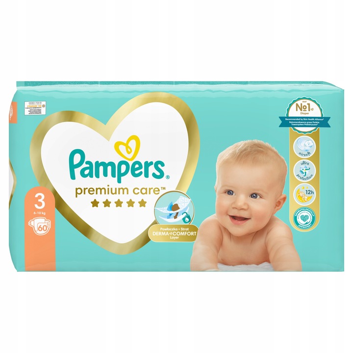 pampers premium care 3 60 sztuk cena