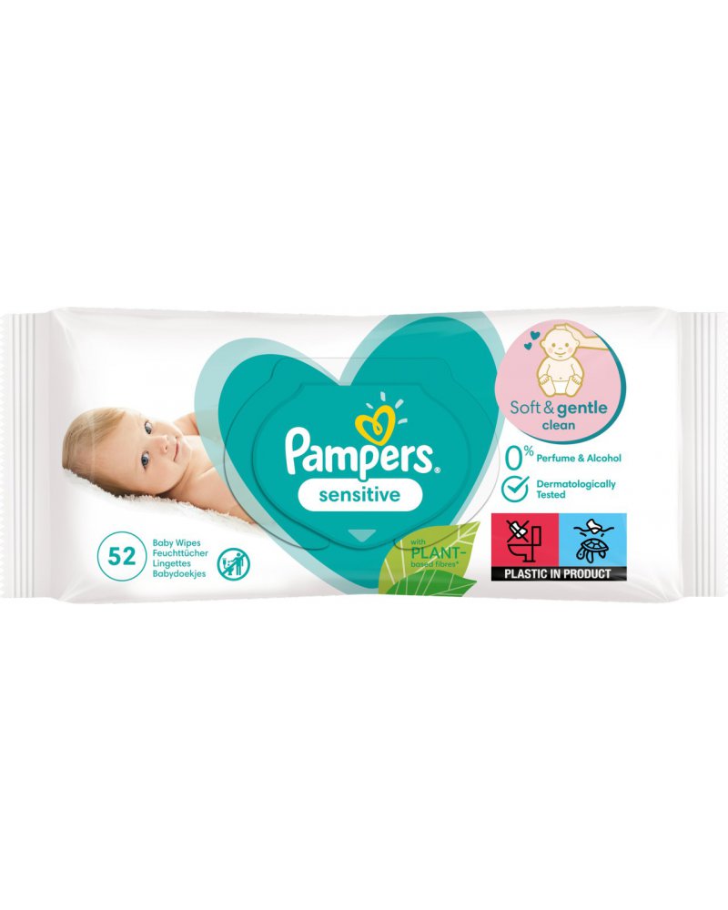 pampers chusteczki dla dzieci sensitive 336 sztuk