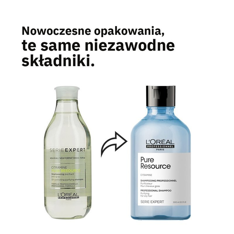 loreal professionnel pure resource szampon do włosów przetłuszczających si